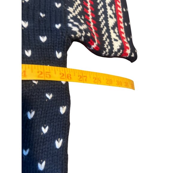 Festified 3XL Reindeer Threesome Sweater Navy Holiday Ugly Christmas Knit  NWT - Picture 3 of 9